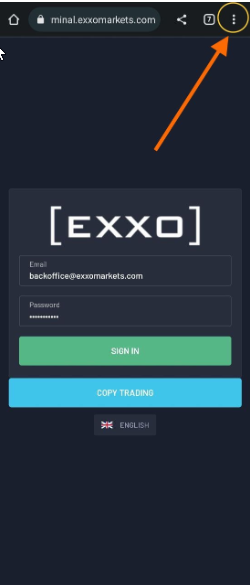 Exxocap androi app